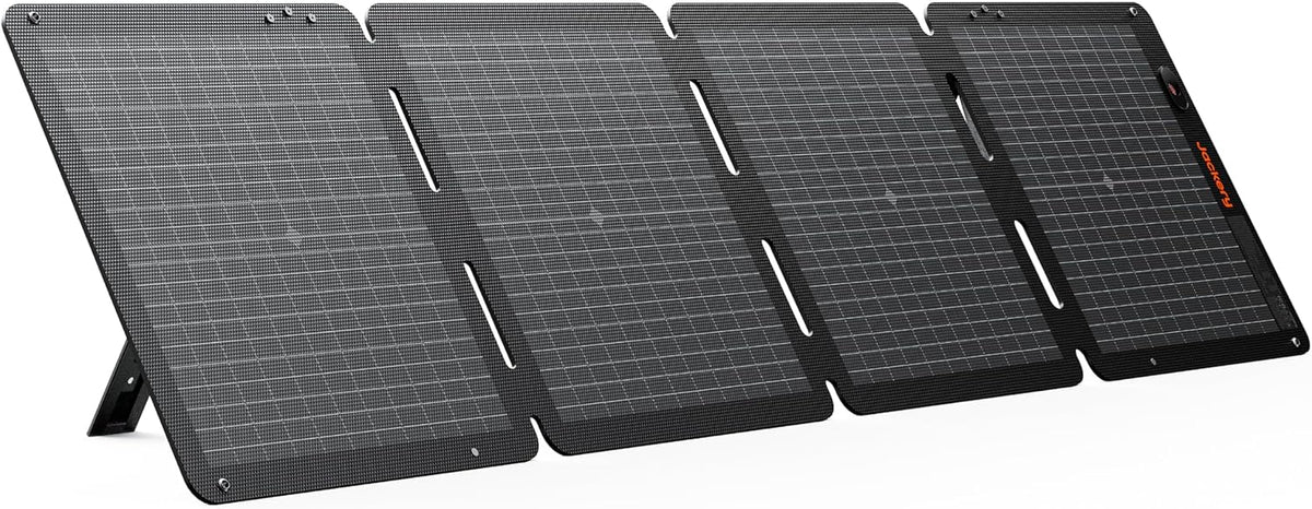 Jackery SolarSaga - Panel solar de aire de 100 W, paneles bifaciale...
