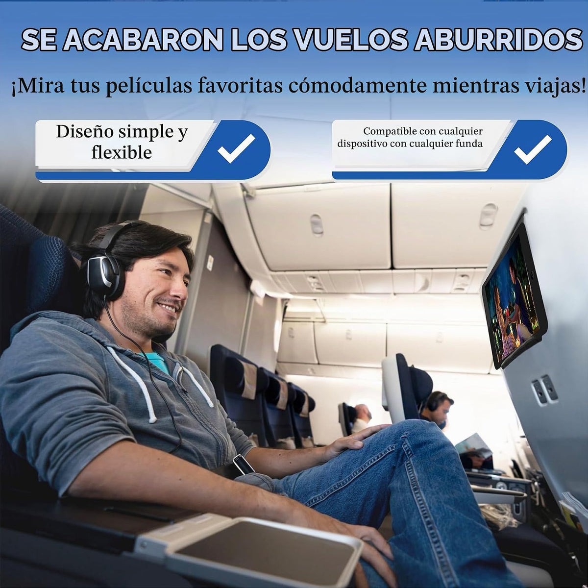 Flex Flap Soporte para teléfono celular y soporte flexible para tab...