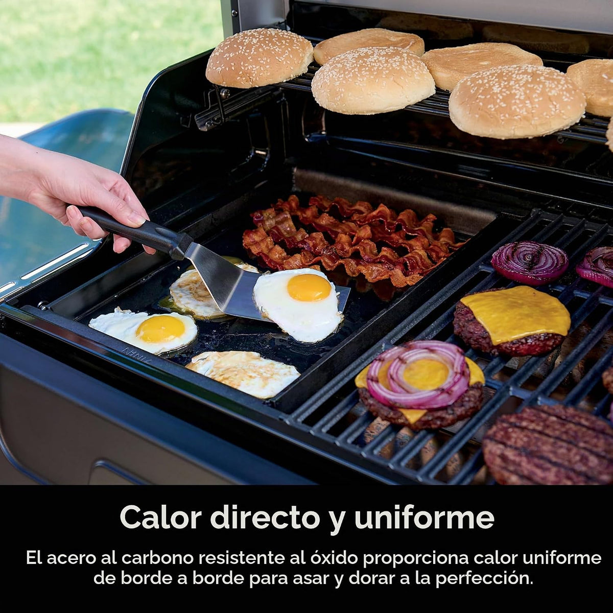 Ninja FlexFlame, Master Grill Pack, sistema de cocción eléctrico y...