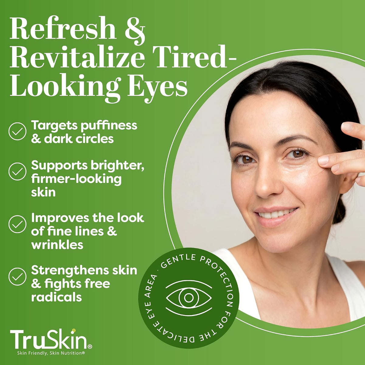 TruSkin Peptide Duo - Suero de péptido de colágeno 1 oz con gel par...