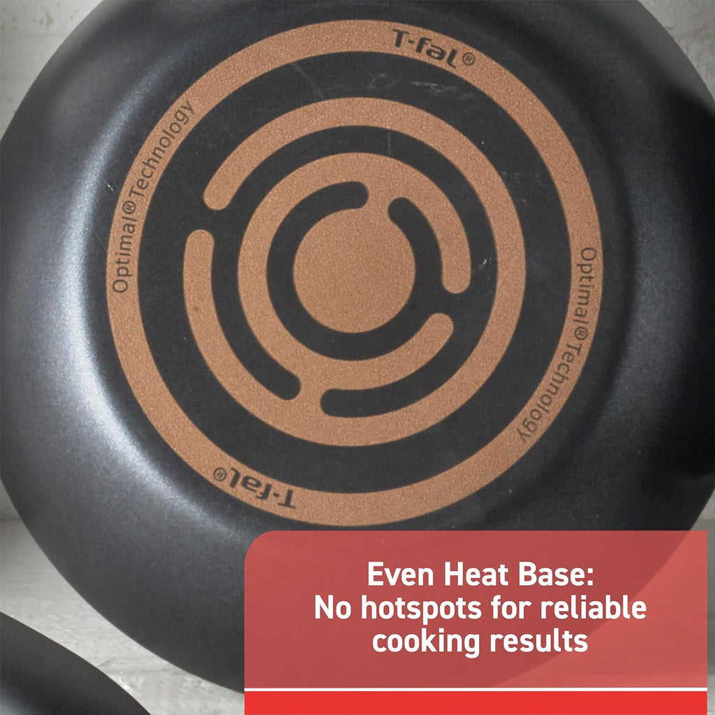 T-fal Signature - Juego de utensilios de cocina antiadherentes de 1...