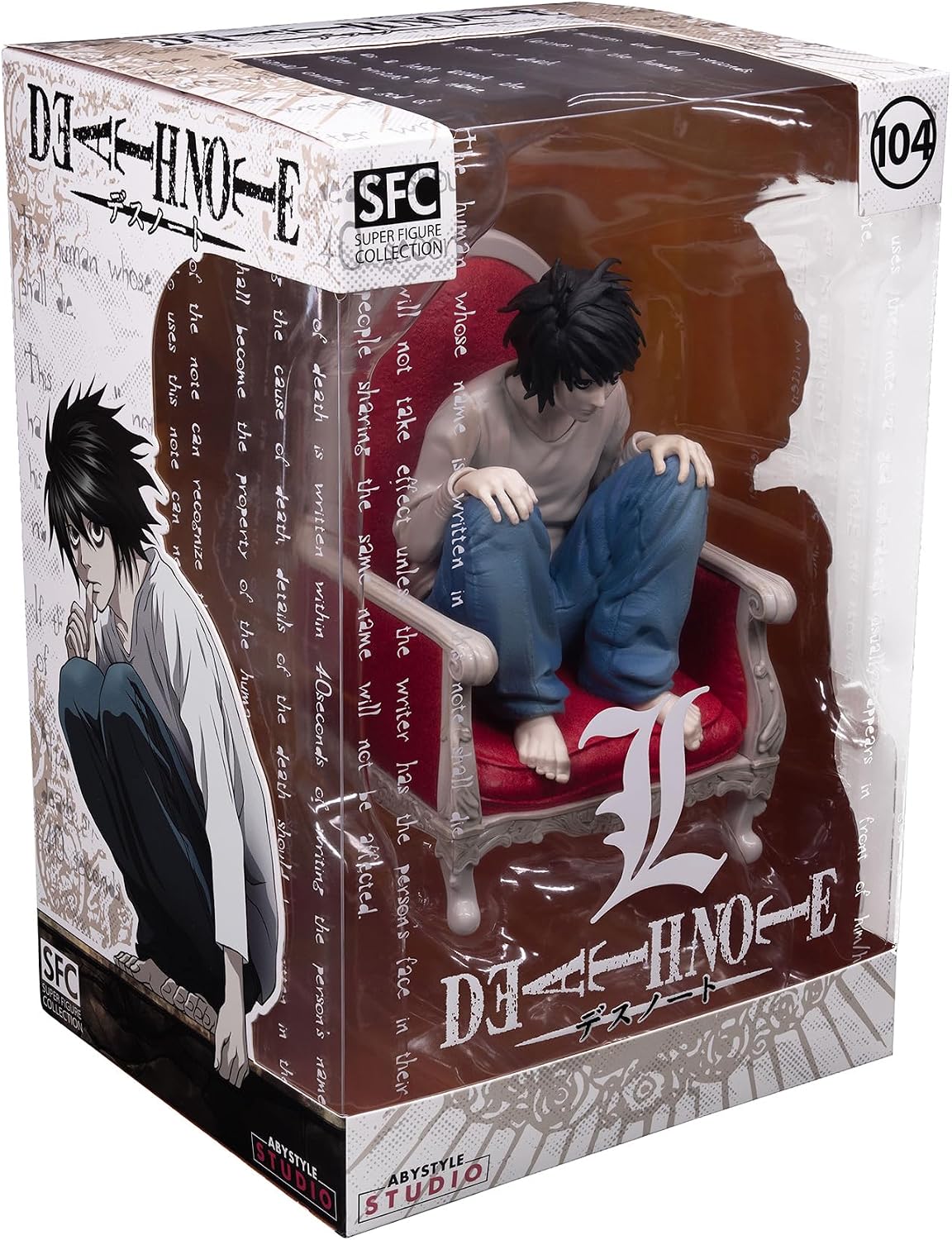 ABYSTYLE Studio Death Note Detective L SFC Figura coleccionable de...