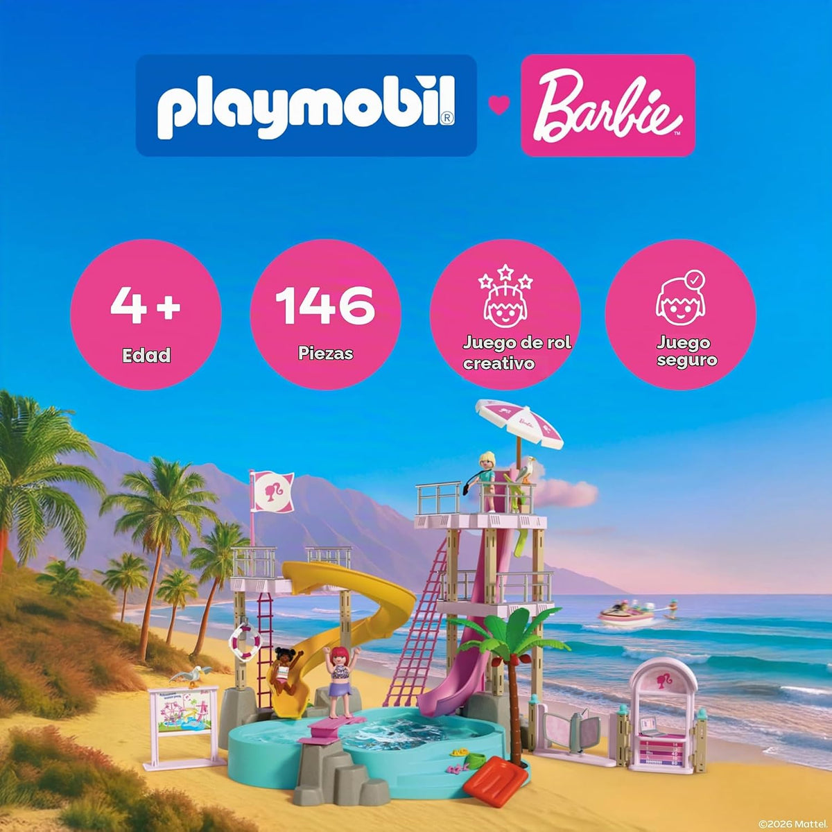 Playmobil x Parque acuático Barbie