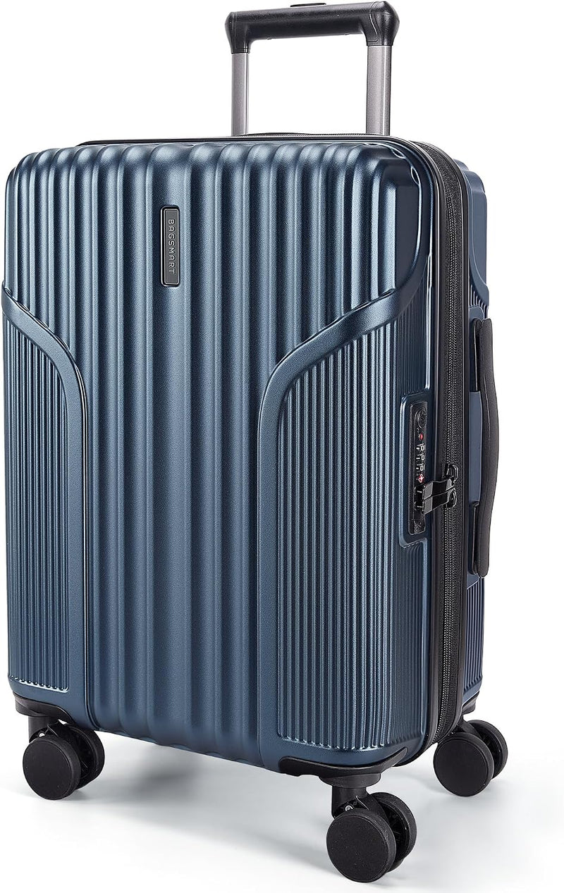 BAGSMART - Maleta de mano 22 x 14 x 9 aprobada por aerolínea, malet...