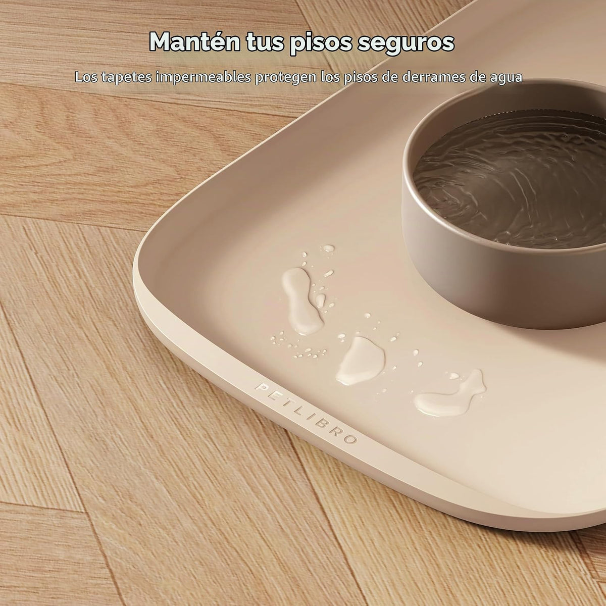 PETLIBRO WF005 AF103 - Tapete de silicona para comida para perros y...