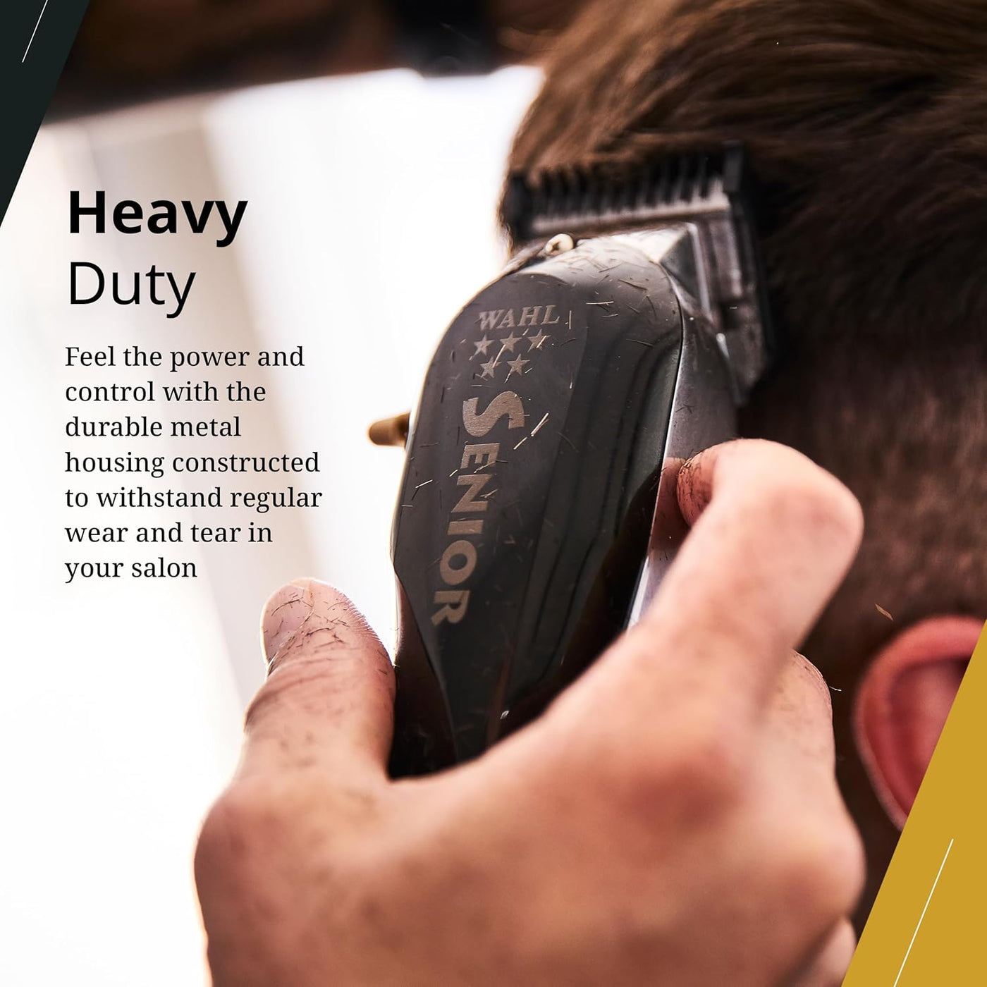 Wahl Professional Cortadora con cable superior de 5 estrellas, moto...
