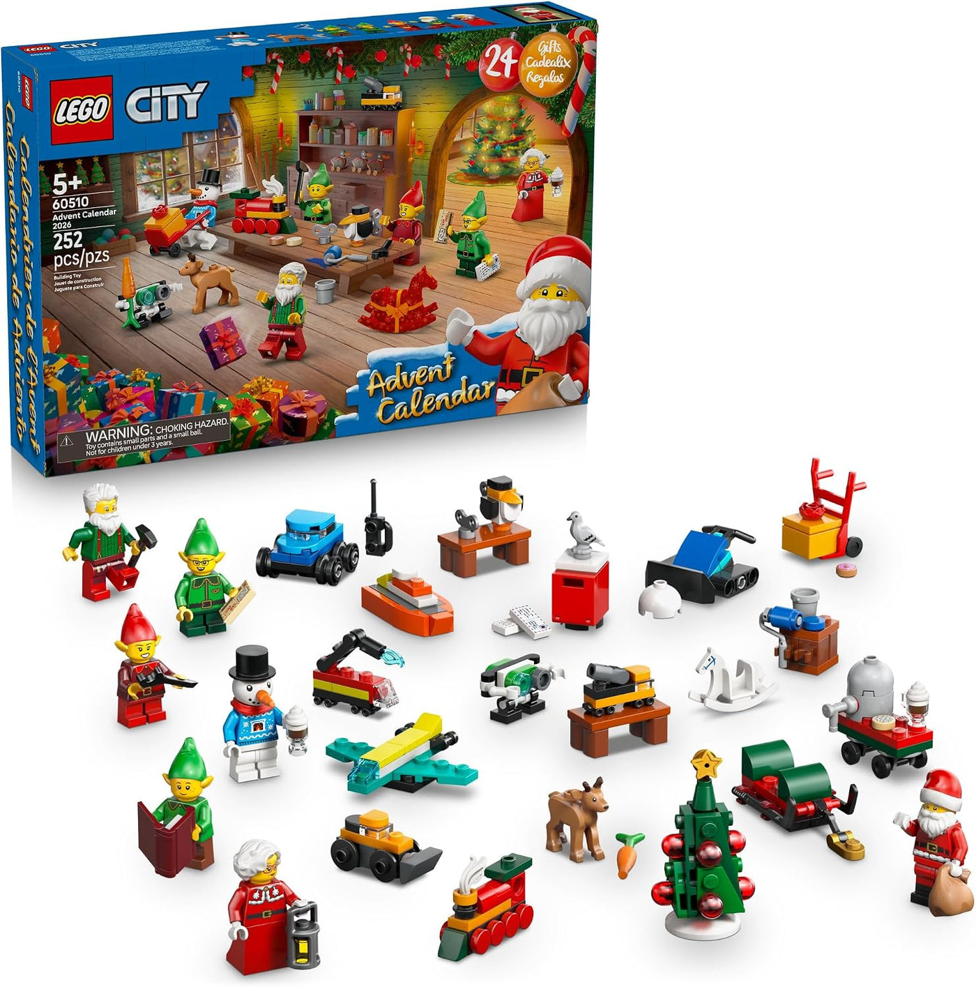 LEGO Calendario de Adviento de la ciudad 2026 60510 | Calendario de...