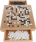 WE Games Juego de Go Set 12 Pulgadas - Juego de Go Tradicional con...