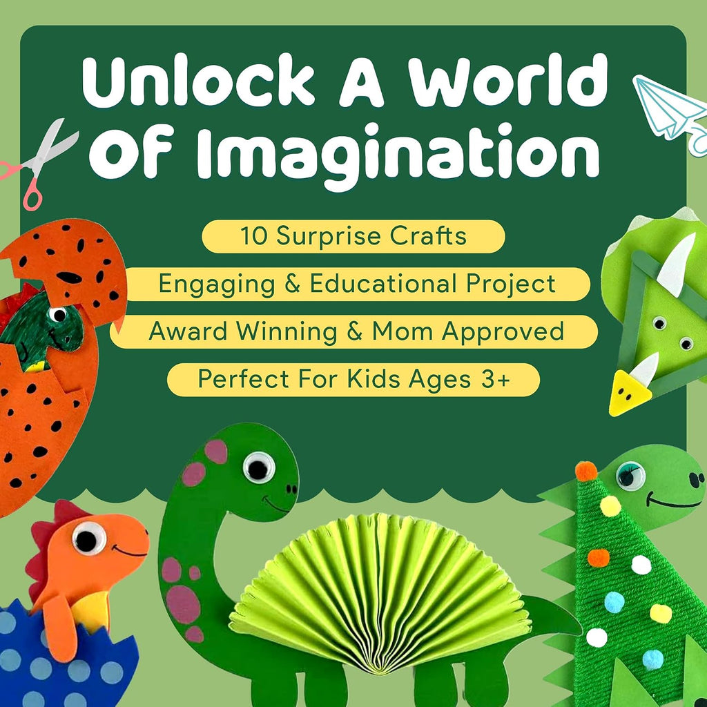 Mumaloo Kids Craft Kit \u2013 10 actividades artísticas con dinosau...