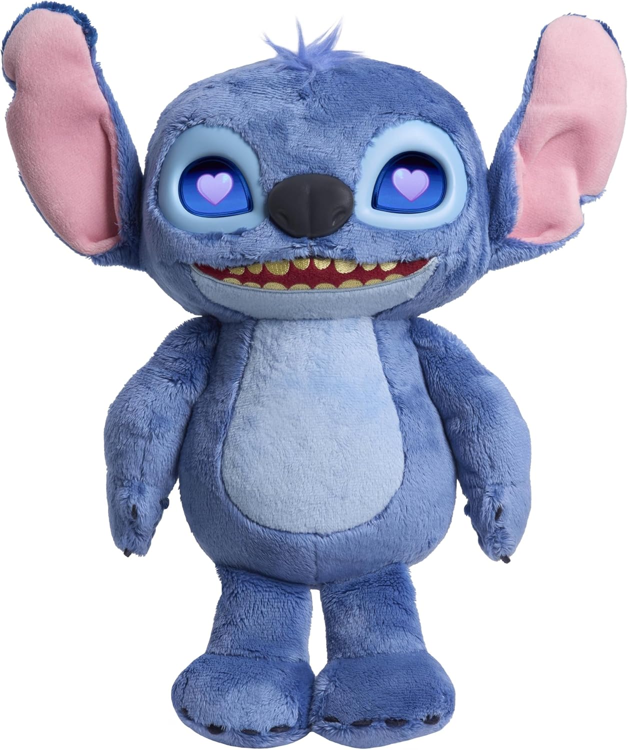 Disney Stitch Just Play Many Moods - Peluche interactivo de 14 pulg...