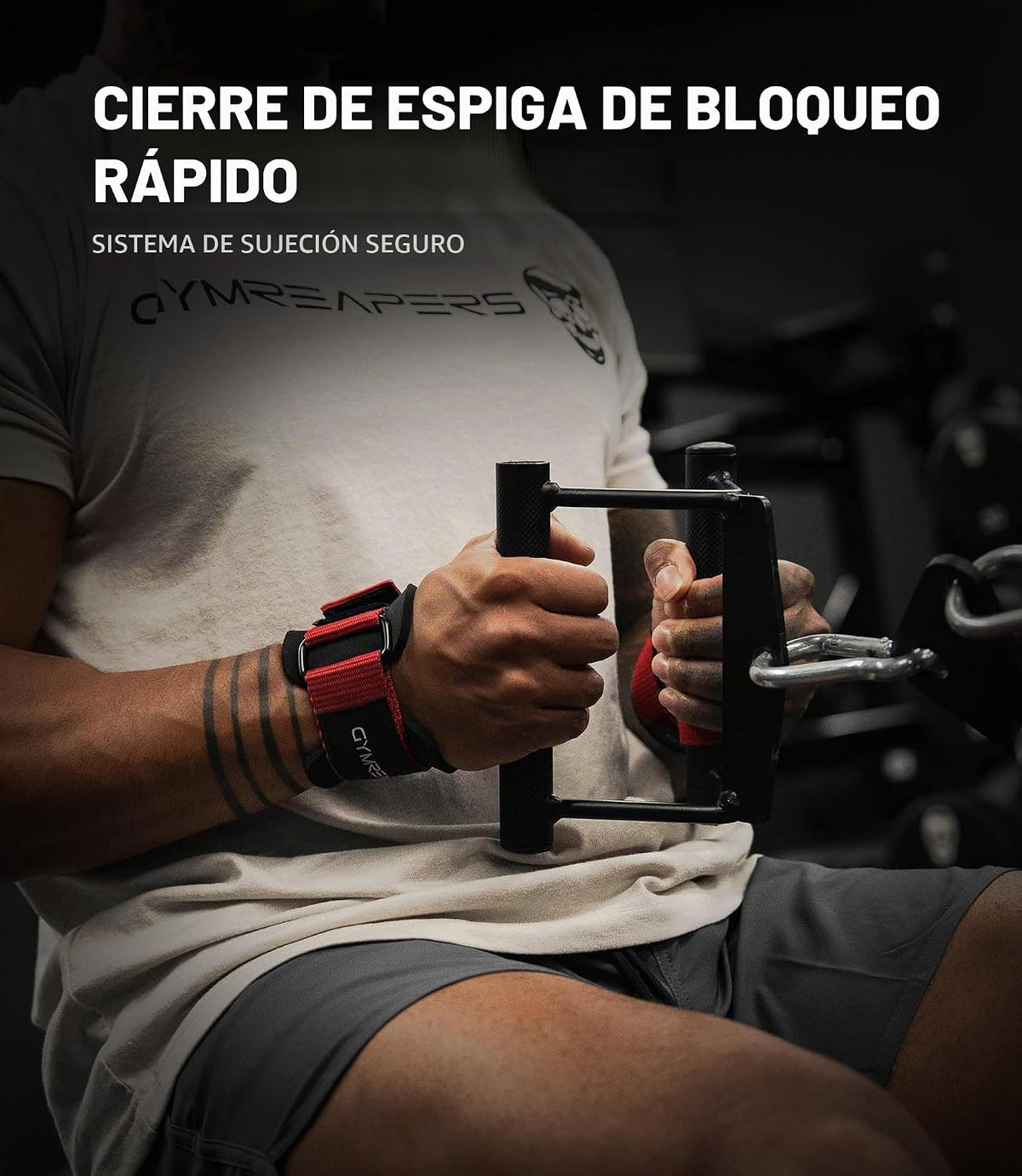 Gymreapers Correas de Levantamiento de Pesas con Clavija - Correas...