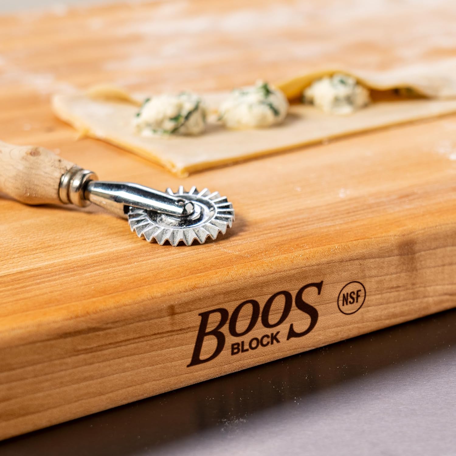 John Boos R-Board Series Tabla de cortar rectangular de madera de a...