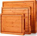 Allsum Tablas de cortar de madera extra gruesas para cocina (Juego...