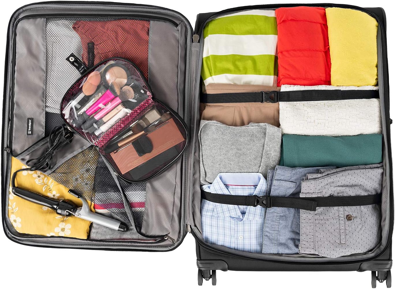 Travelpro Tourlite Softside Equipaje Expandible con 4 Ruedas Girato...