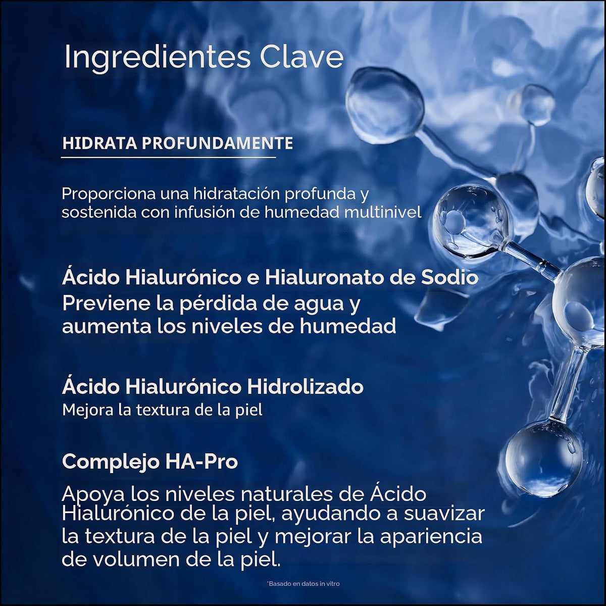 PCA SKIN Suero facial hidratante potenciador de ácido hialurónico,...