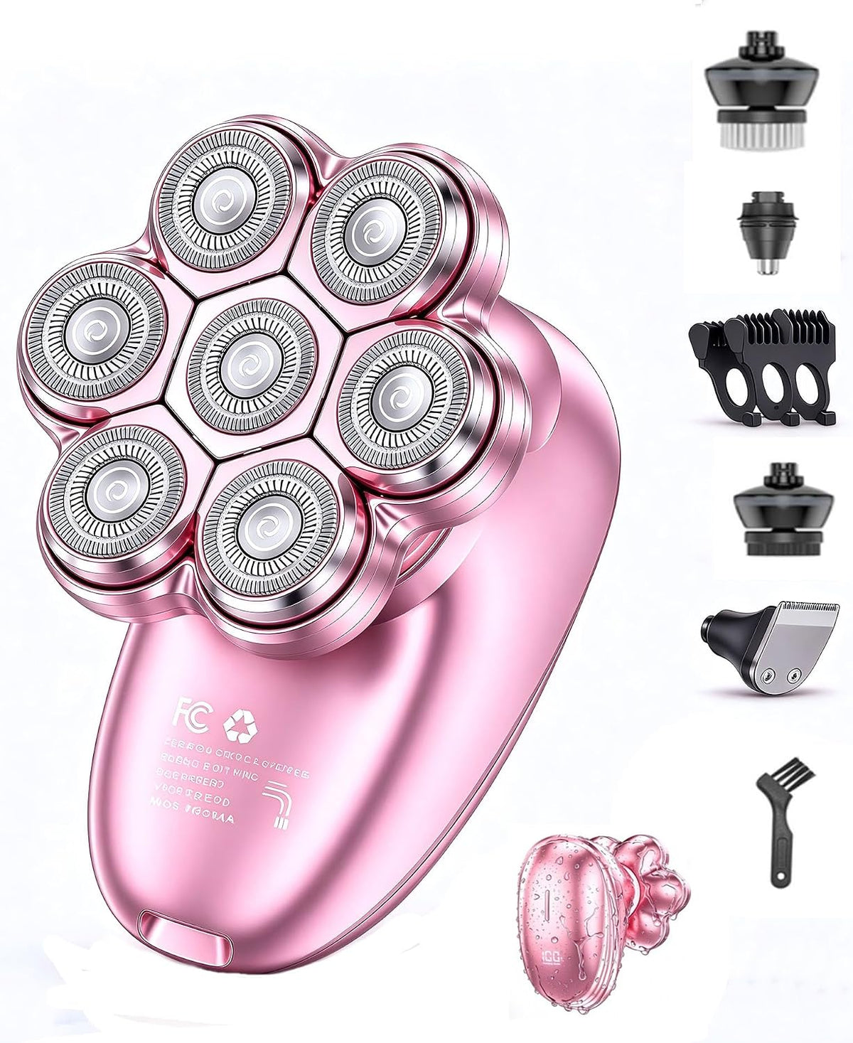 Maquinillas de afeitar eléctricas 5 en 1 para mujer, afeitadora de...
