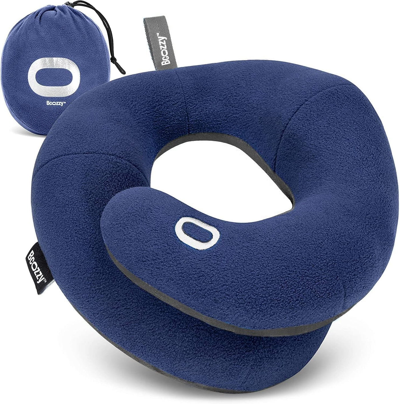BCOZZY - Almohada de viaje para cuello, con doble apoyo para cabeza...