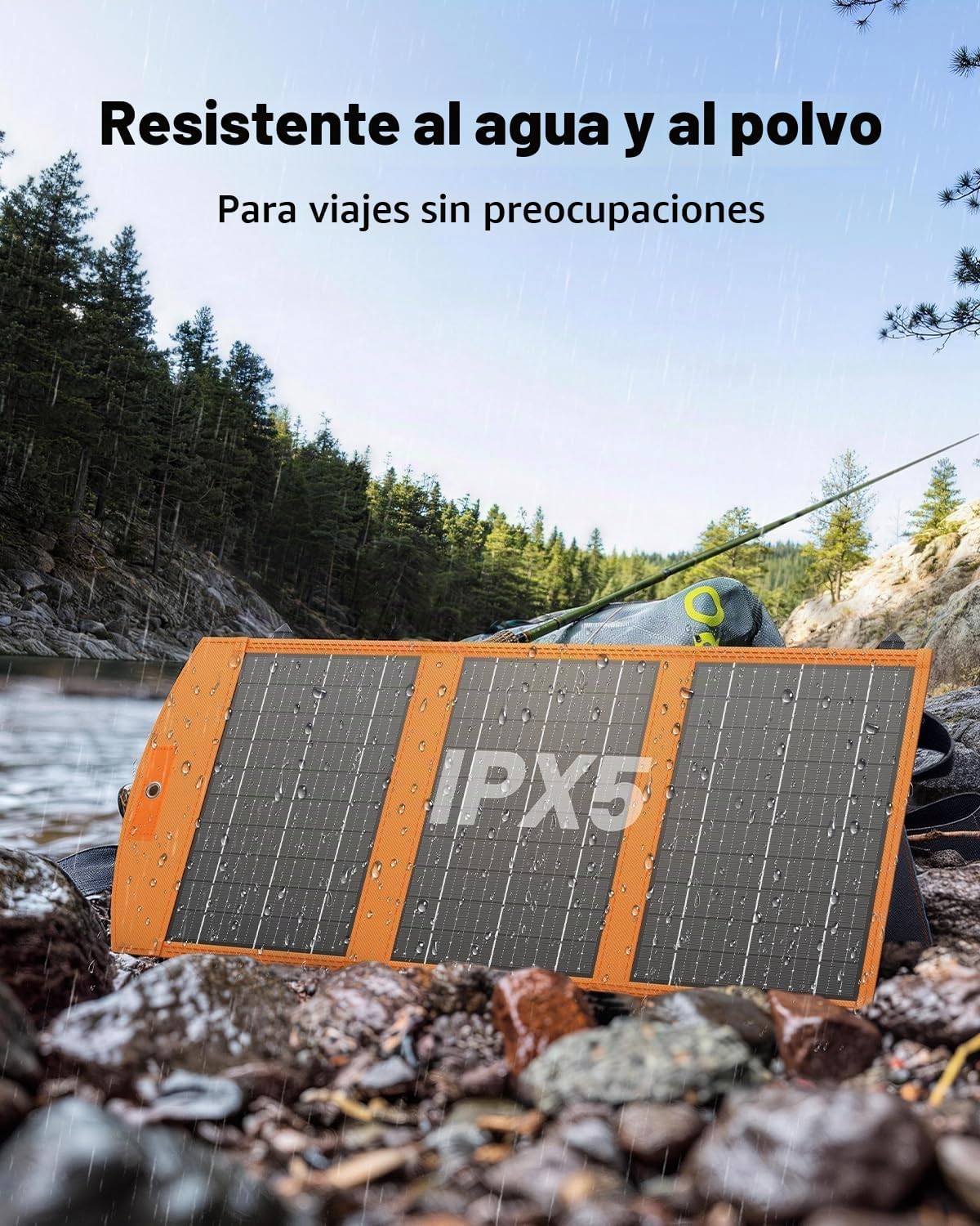 SOLUPUP Paneles Solares 30W Portátiles Plegables Cargador Solar con...