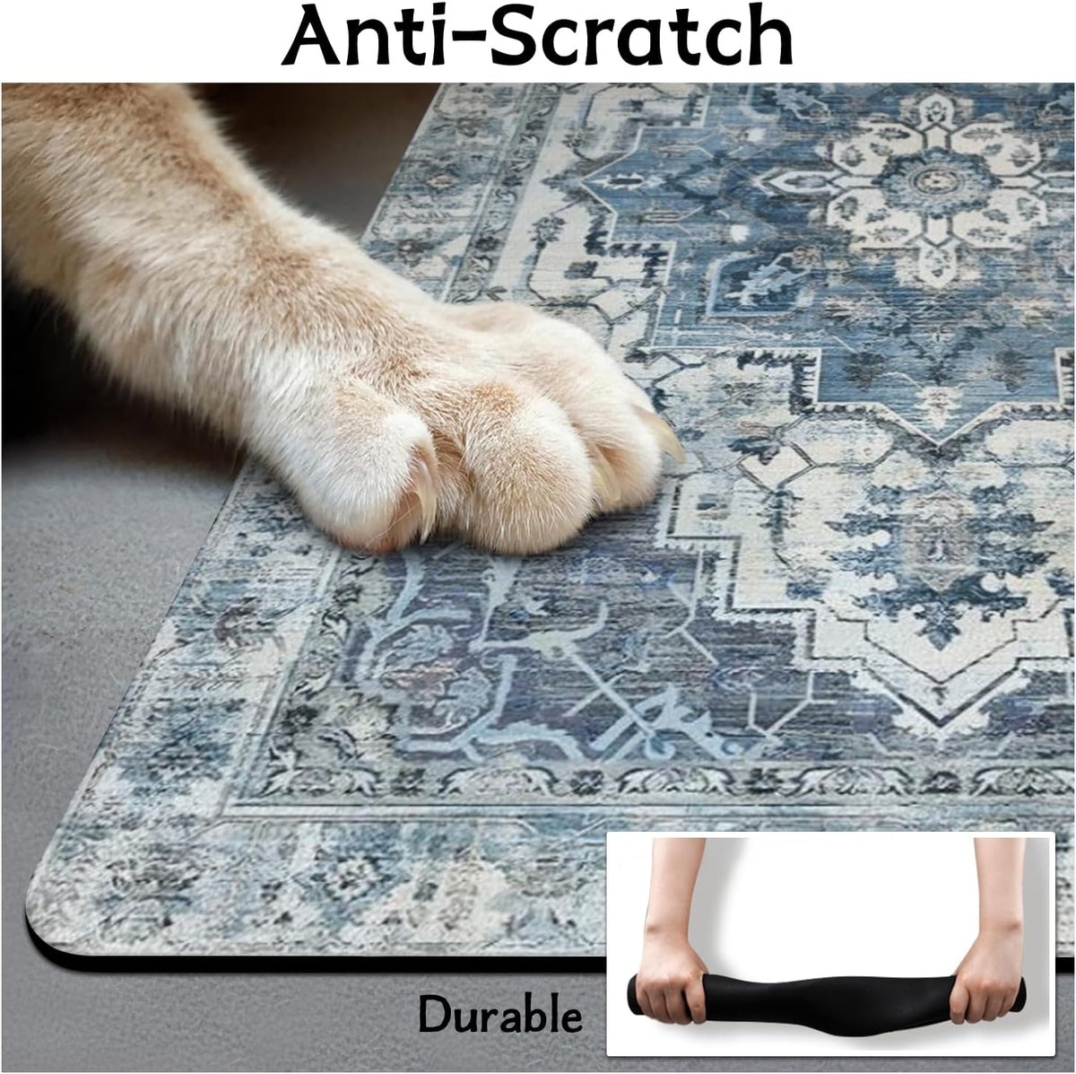 Esterases para comida de mascotas para el piso, tapete absorbente p...