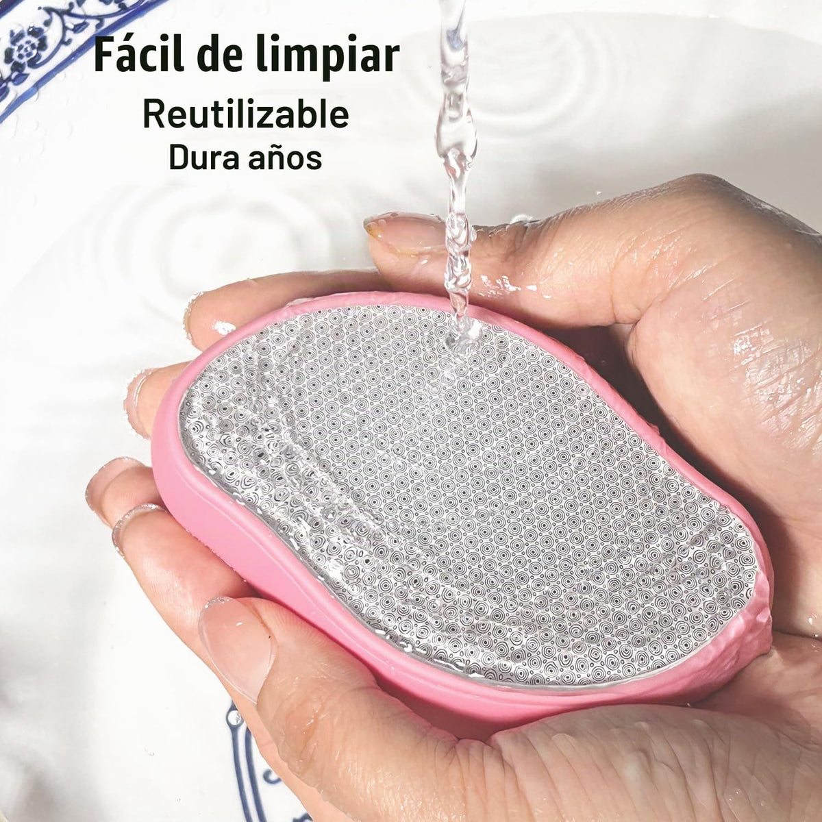 G.Liane - Borrador de pelo de cristal, removedor de pelo (rosa rosa...