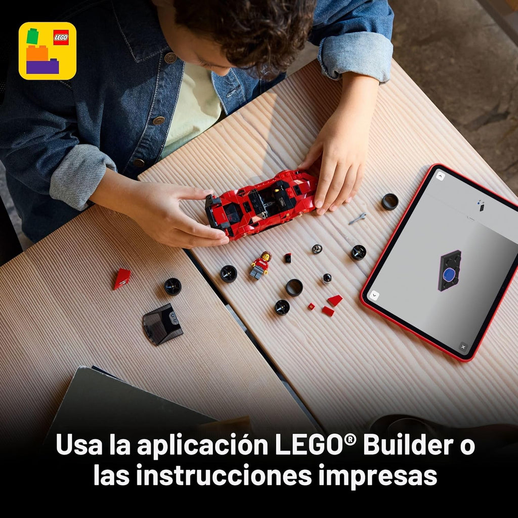 LEGO Speed Champions Ferrari SF90 XX Stradale - Juguete de construc...