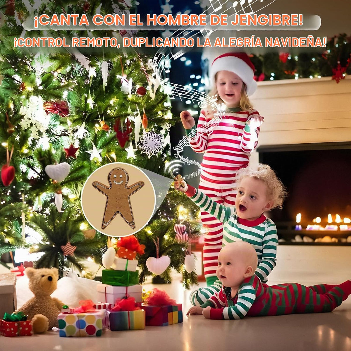 Toma de control remoto para luces de árbol de Navidad, interruptor...