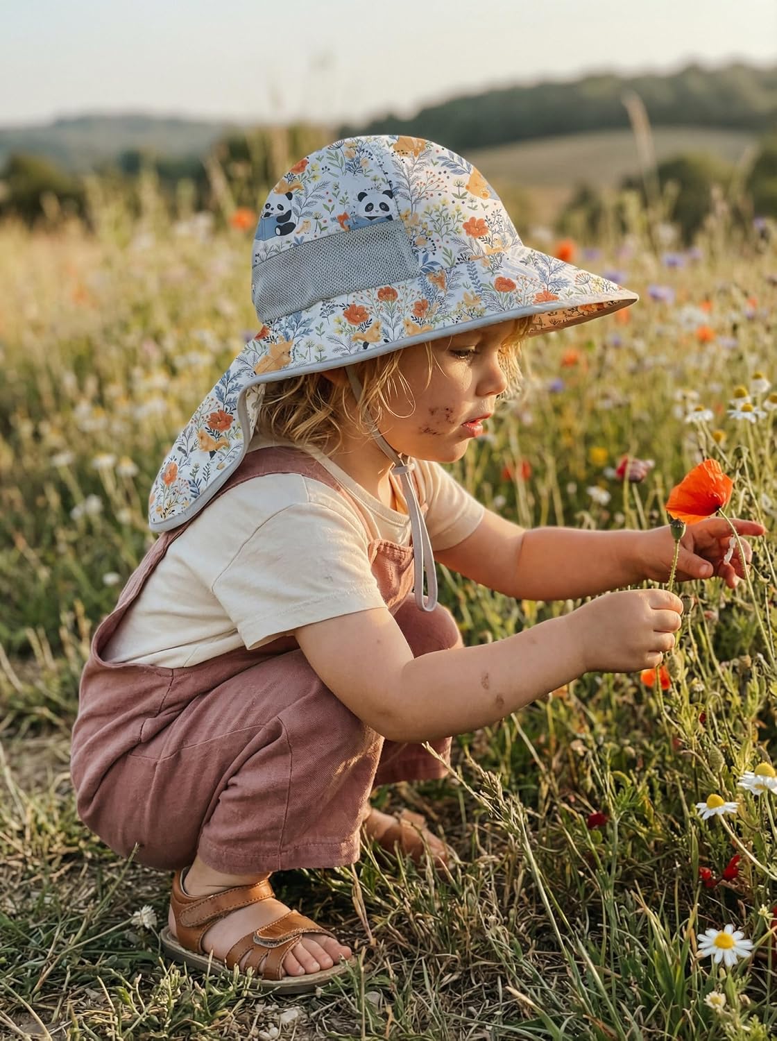 WINTOJO Sombrero de sol para niños pequeños, sombrero de pescador U...