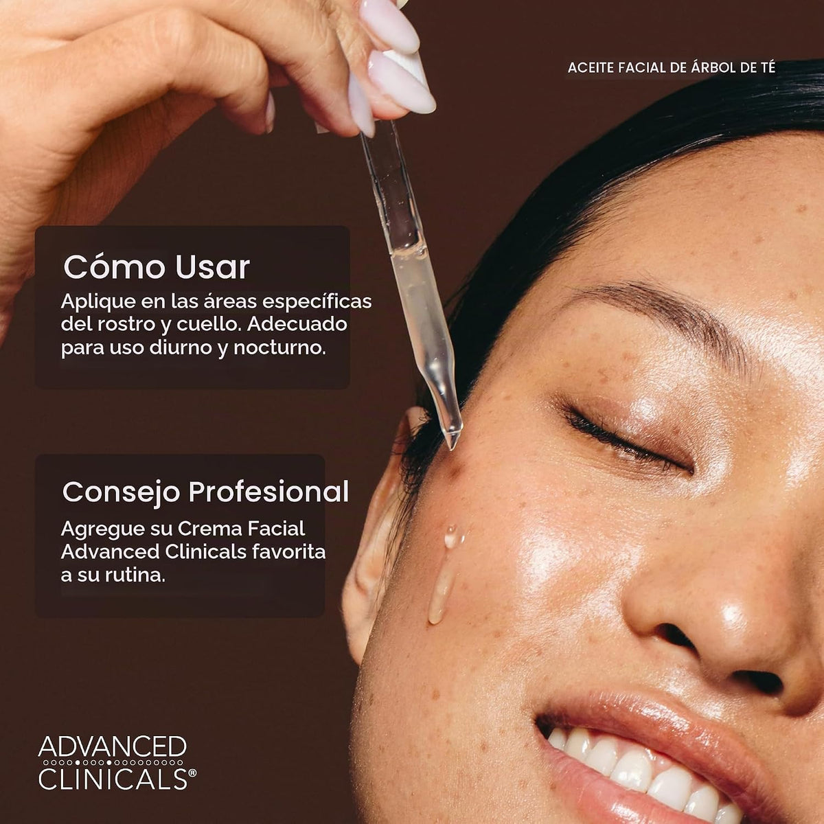 Advanced Clinicals - Suero facial de aceite de árbol de té | Suero...