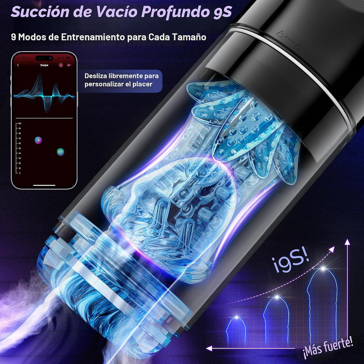 Masturbador masculino juguetes sexuales para hombres - AI Sync jugu...