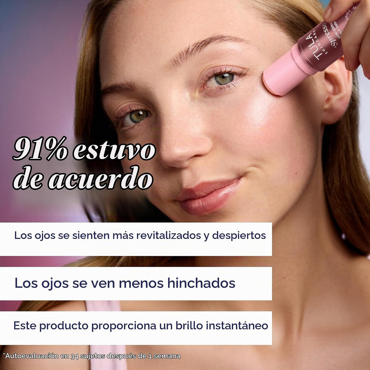 TULA Skin Care - Bálsamo para ojos 'Spresso, tratamiento energi...