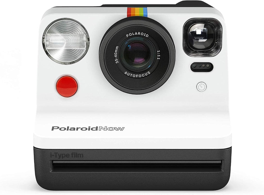 Cámara instantánea Polaroid Now I-Type reacondicionada - Negro & Bl...