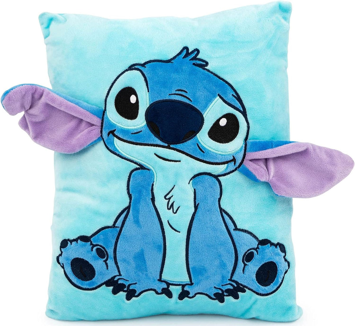 Jay Franco Disney Lilo &amp; Stitch - Almohada de acurrucarse 3D, s...