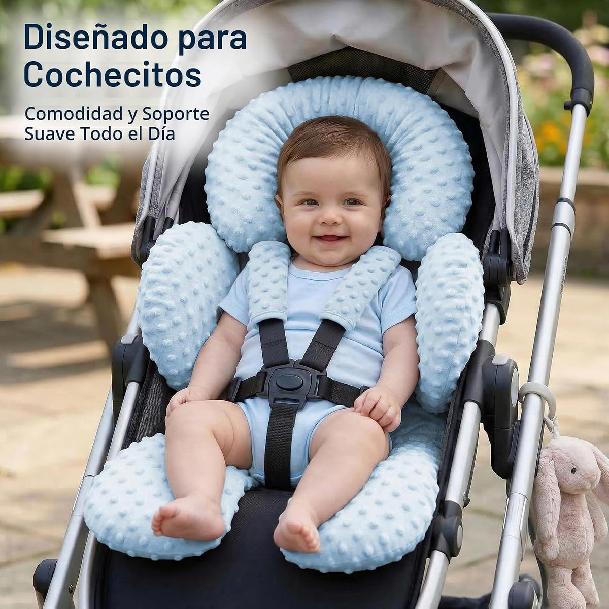 Pro Goleem Inserto de asiento de automóvil infantil, soporte para e...