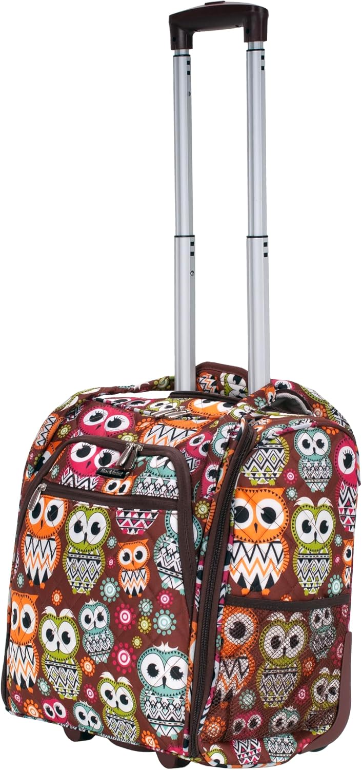 Rockland Melrose - Maleta con ruedas, de porte vertical, para caber...