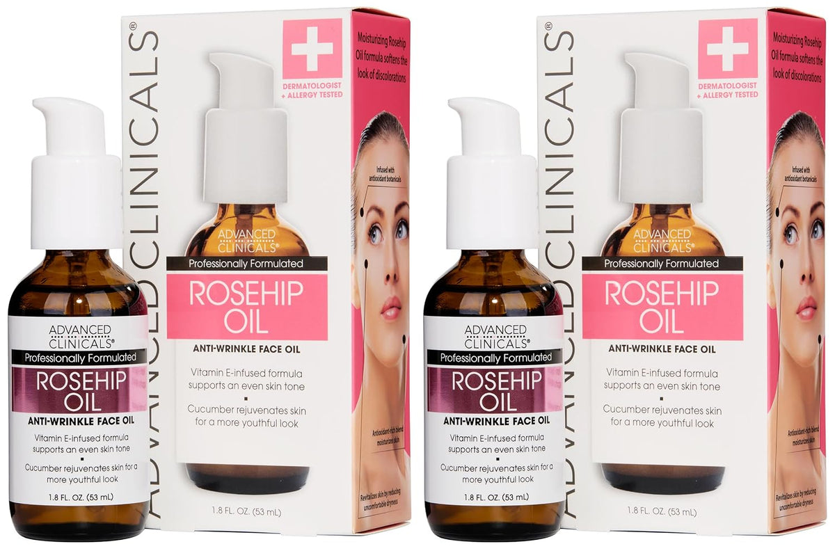 Advanced Clinicals - Aceite de Rosa Mosqueta para la Cara con Vitam...