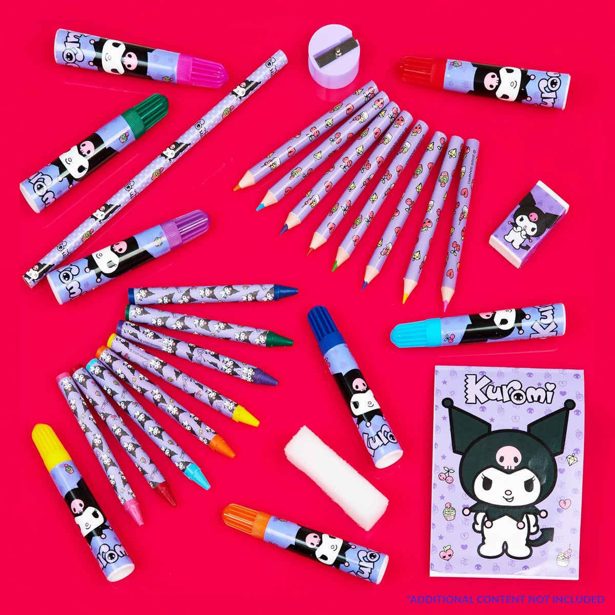 Hello Kitty Sanrio Kuromi Suministros de Arte para Pintar para Niño...