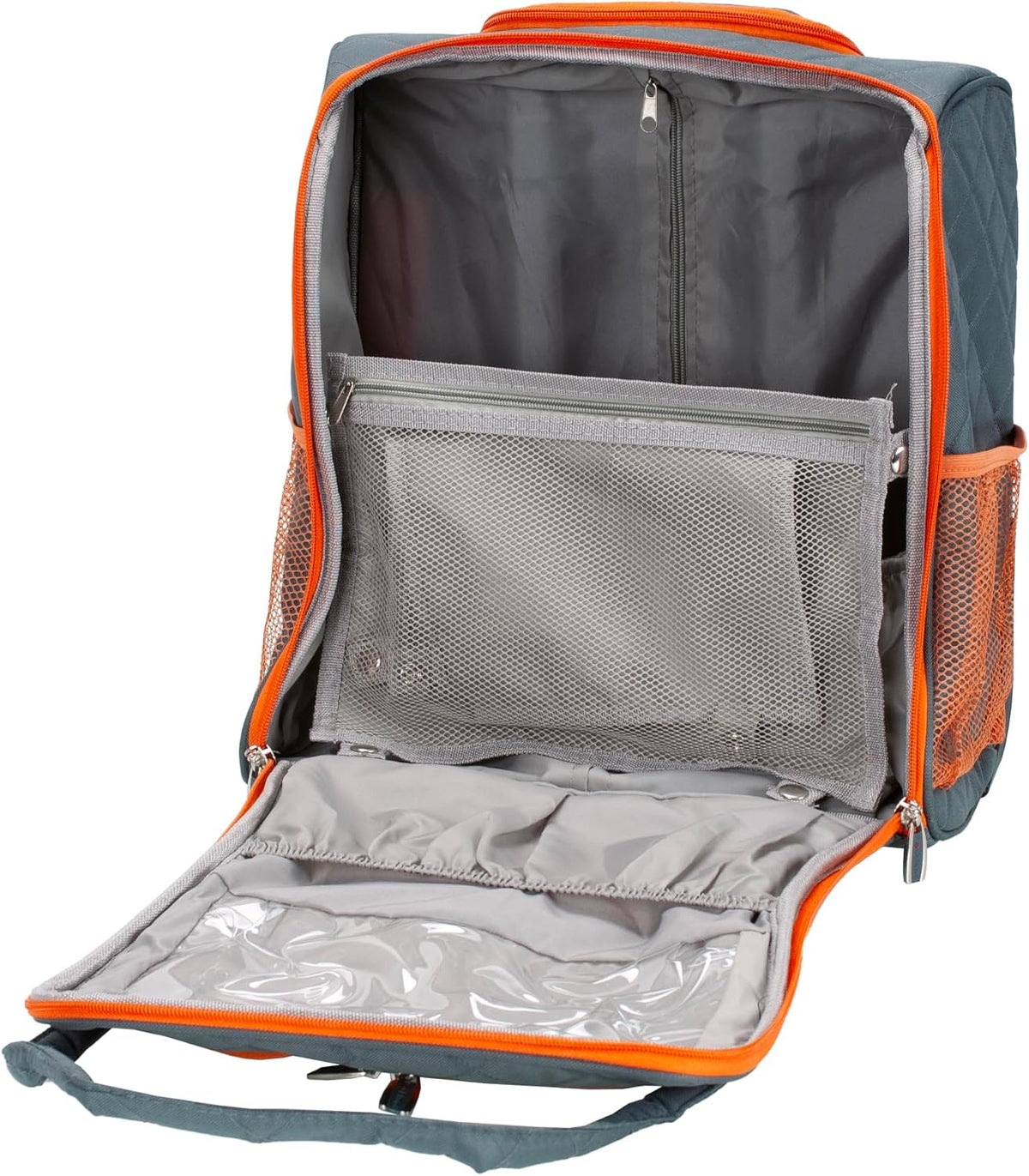 Rockland Melrose - Maleta con ruedas, de porte vertical, para caber...