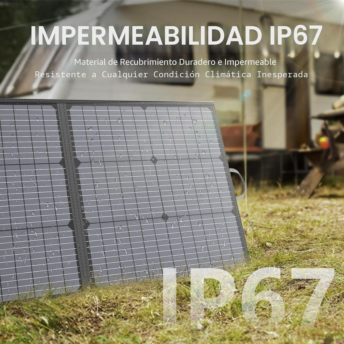 el panel solar portátil 110W para el cargador solar impermeable de...