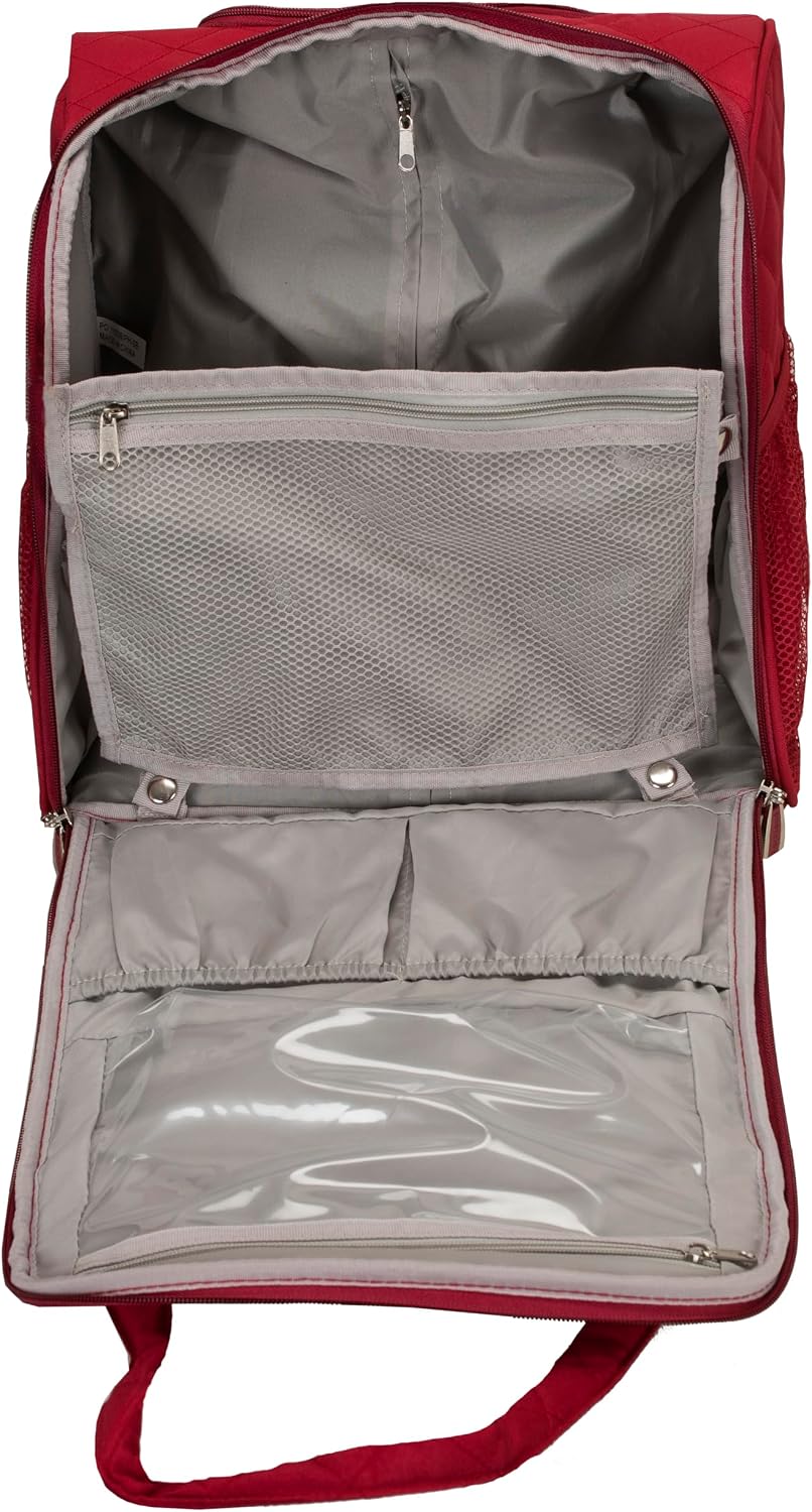 Rockland Melrose - Maleta con ruedas, de porte vertical, para caber...