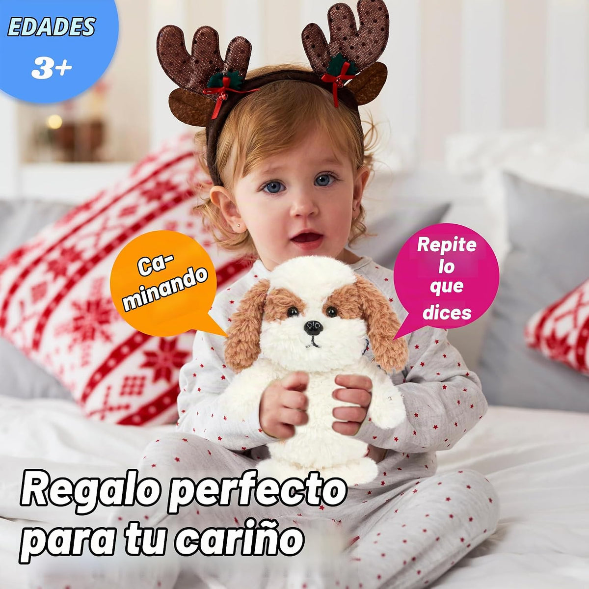 Hopearl - Cockapoo parlante, perro cantante que repite lo que dices...