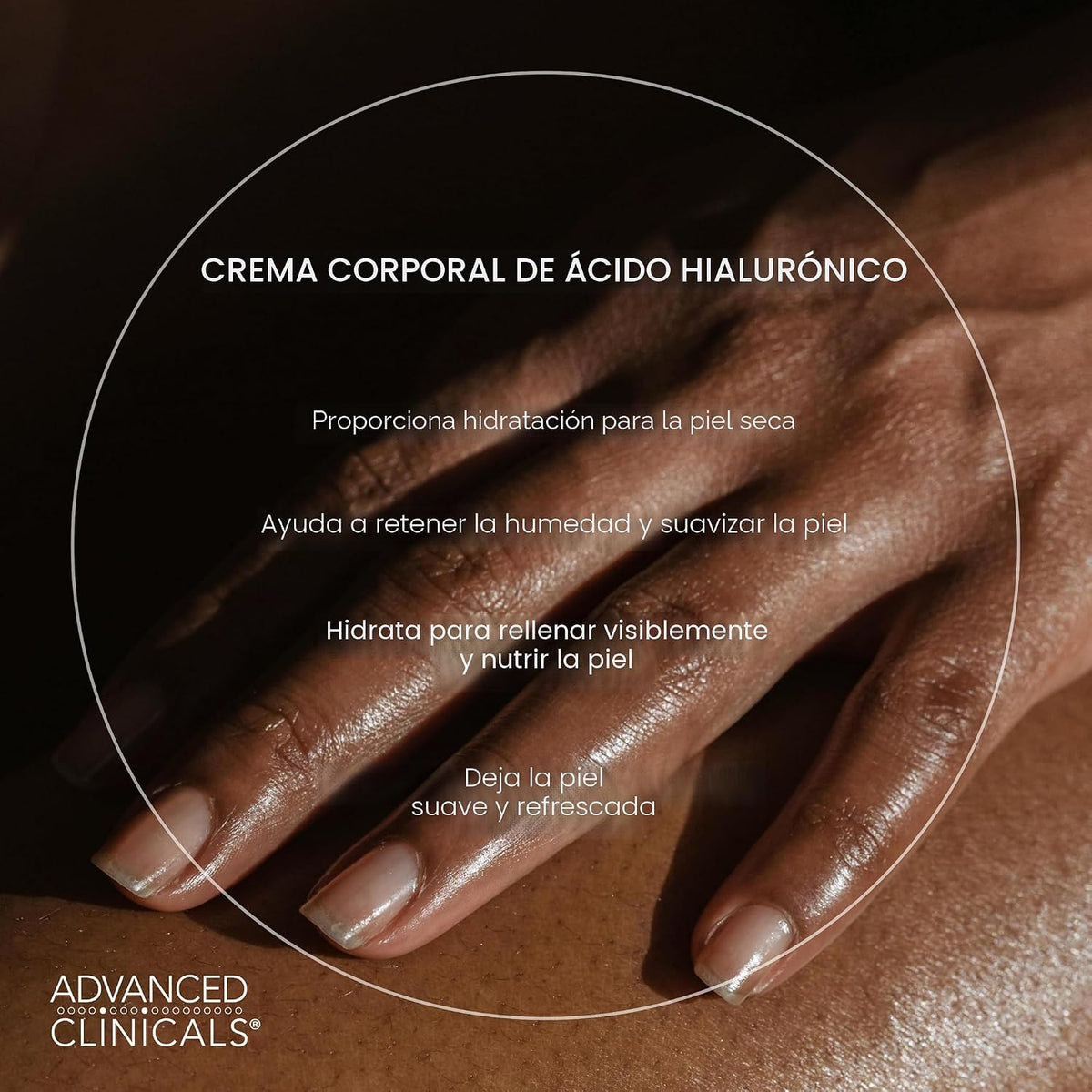 Advanced Clinicals Loción corporal de péptidos de colágeno + hidrat...