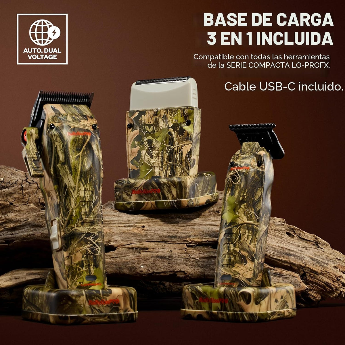 BaBylissPRO Cortadora compacta LO-PROFX de alto rendimiento para ca...