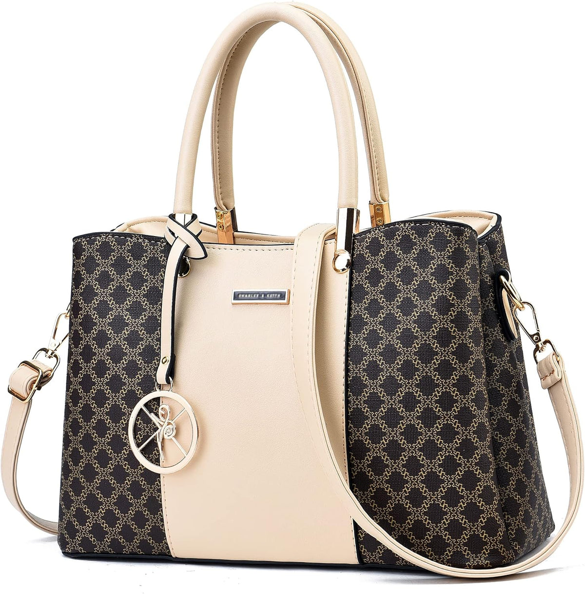 KURGOOL Bolsos y bolsos de mano para mujer, bolso de hombro con asa...