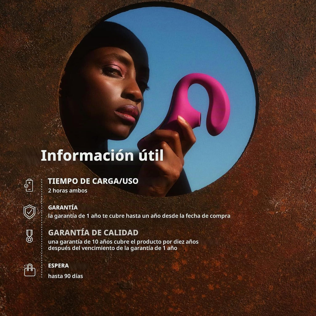 LELO Enigma Cruise - Doble Stim. Vibrador, punto G y juguete de clí...