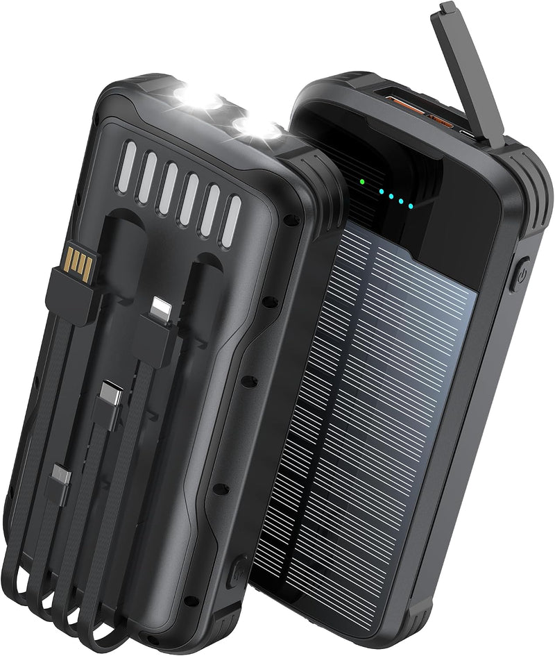 Cargador solar portátil de carga rápida del banco 40000mAh PD20W de...