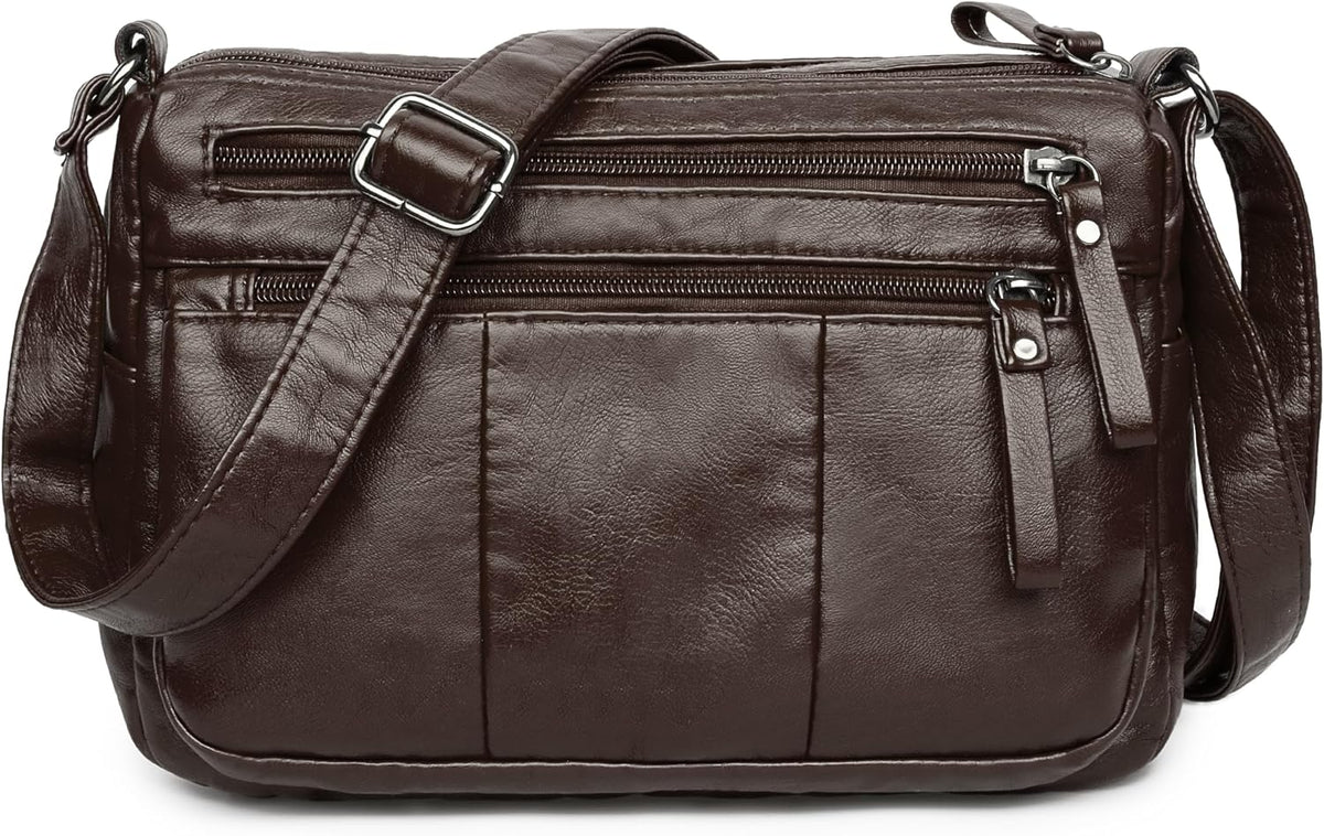 Bolsos VOLGANIK ROCK para mujer de piel sintética suave, bolso de h...
