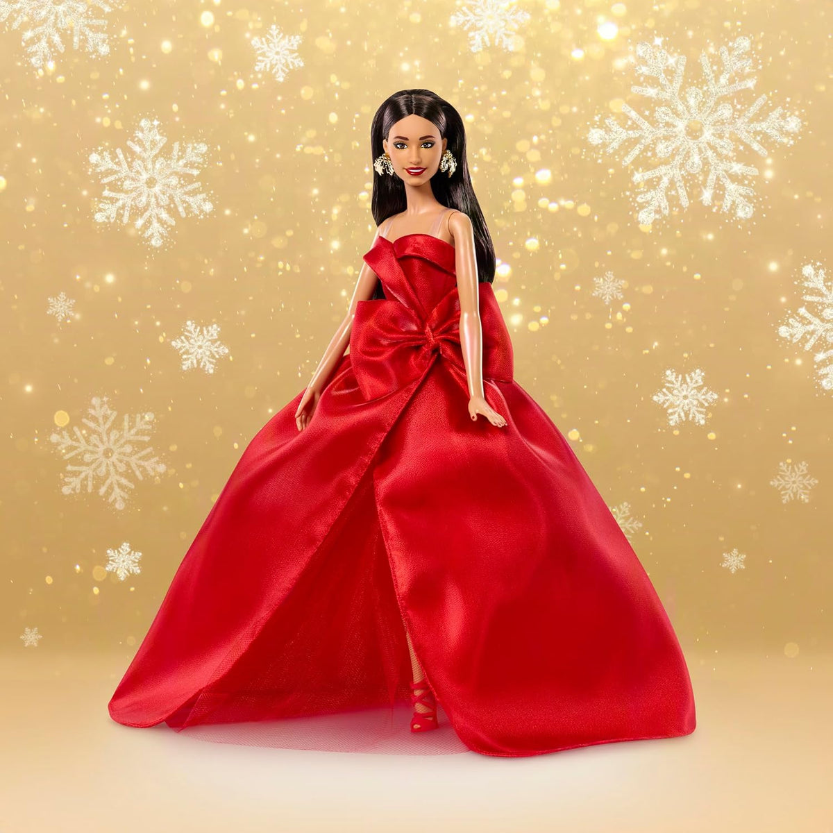 Barbie Muñeca festiva Signature 2026, cabello castaño | Muñeca de m...