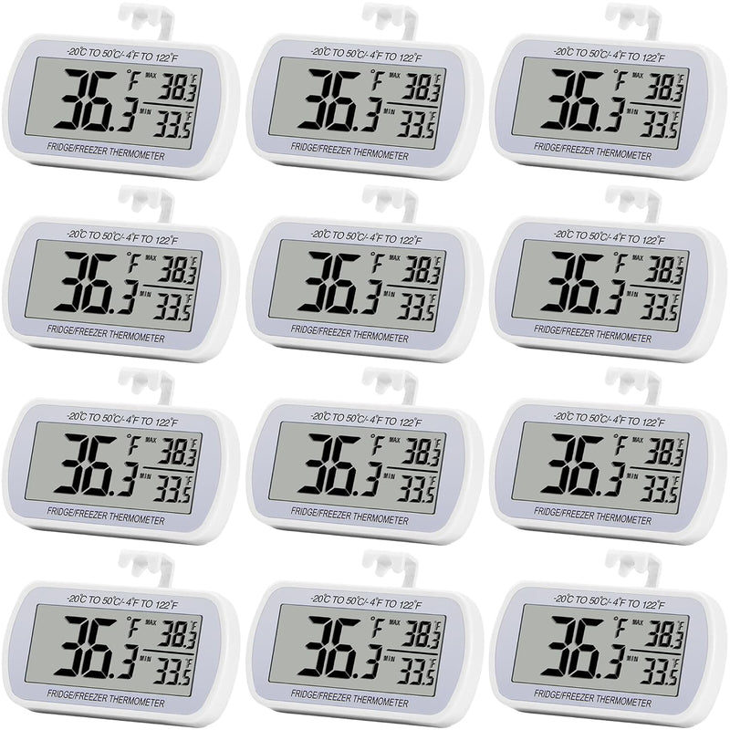 Termómetro para refrigerador Termómetro digital para refrigerador y...