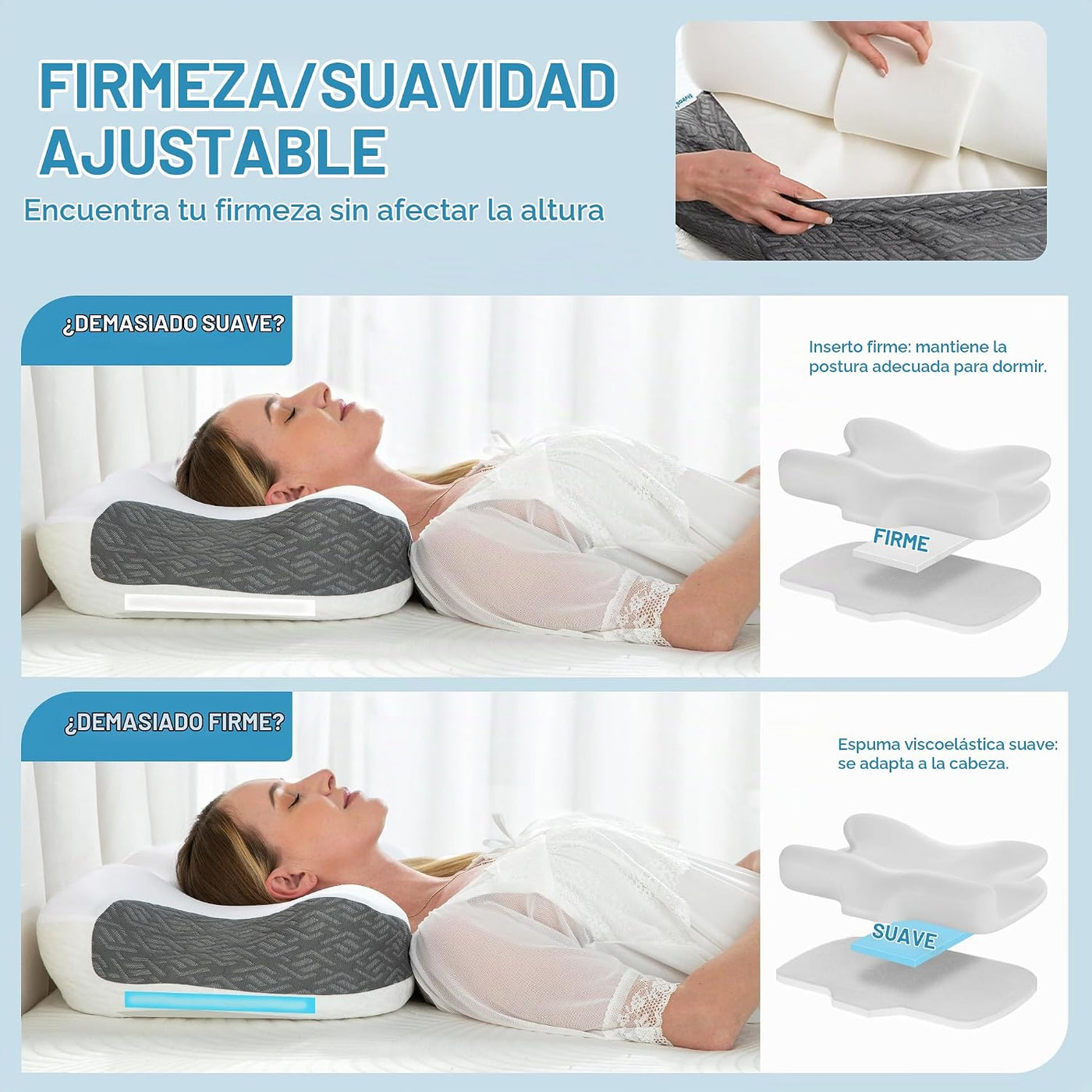 Almohada CPAP elegible para la FSA para que los usuarios reduzcan f...