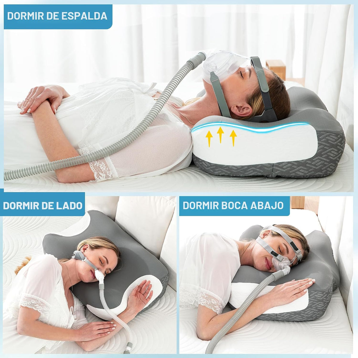 Almohada CPAP elegible para la FSA para que los usuarios reduzcan f...